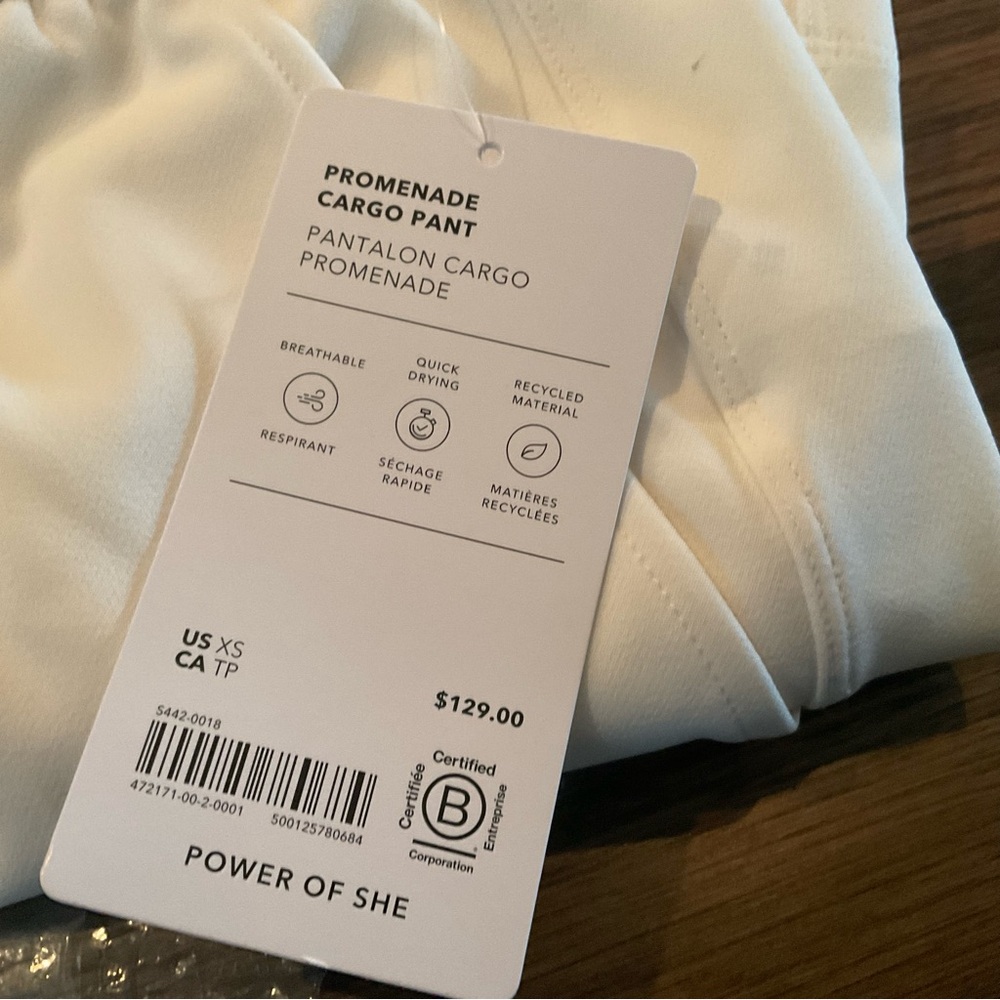 Athleta Off-White Wide-Leg Pants - Picture 11 of 15